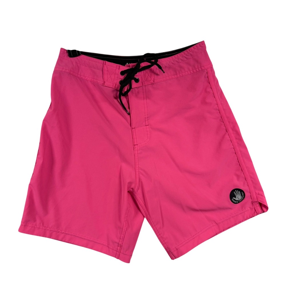 Body Glove 28 7" Vapor Board Shorts Neon Pink Stretch Surf Beach Summer Active